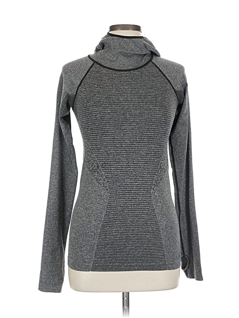 Pre-owned New Balance Turtleneck Sweater In Gray