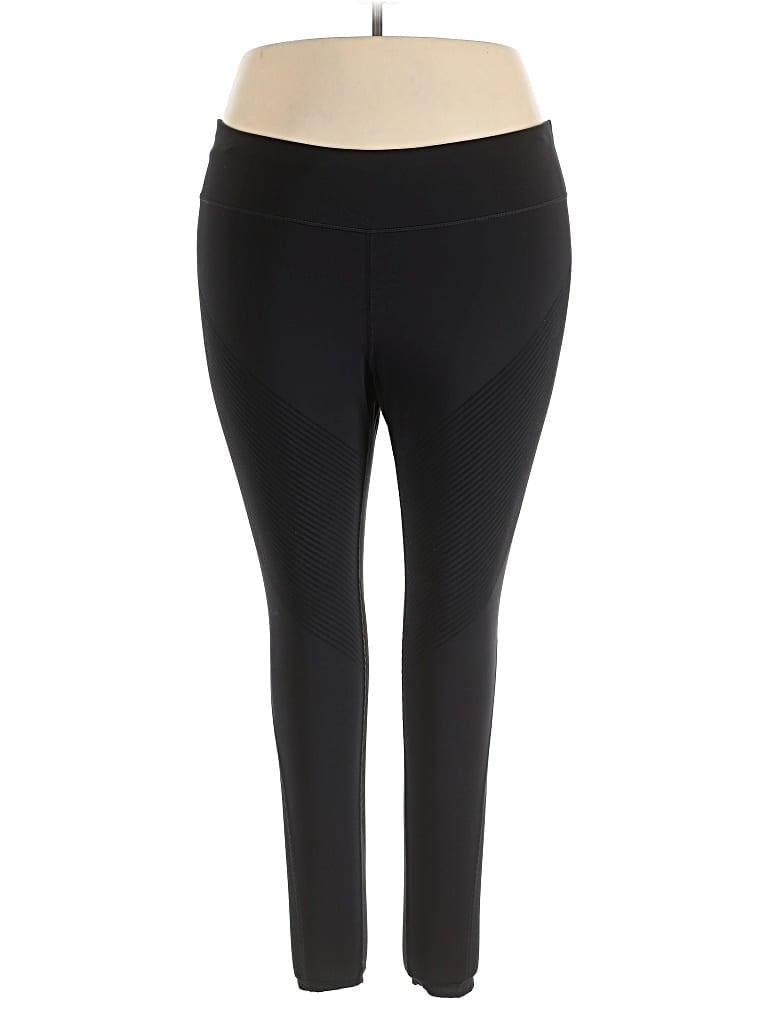 Pre-owned Gap Fit Active Pants In Black