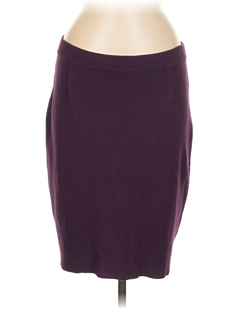 Pre-owned Casual Corner Formal Skirt In Purple