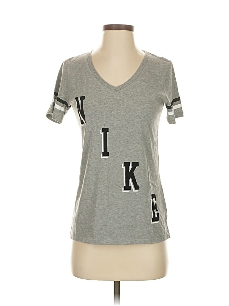 NIKE Pre-owned Short Sleeve T-shirt In Gray