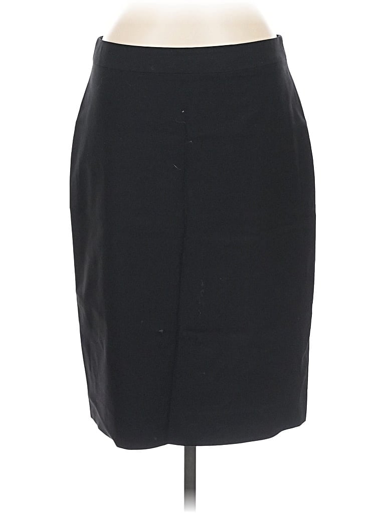 Pre-owned Banana Republic Wool Skirt In Black