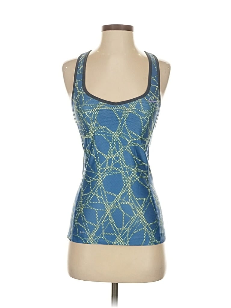 NIKE Pre-owned Active Tank Top In Blue