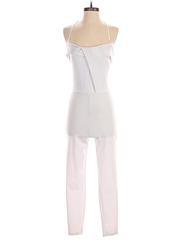 Pre-owned Charlotte Russe Jumpsuit In White