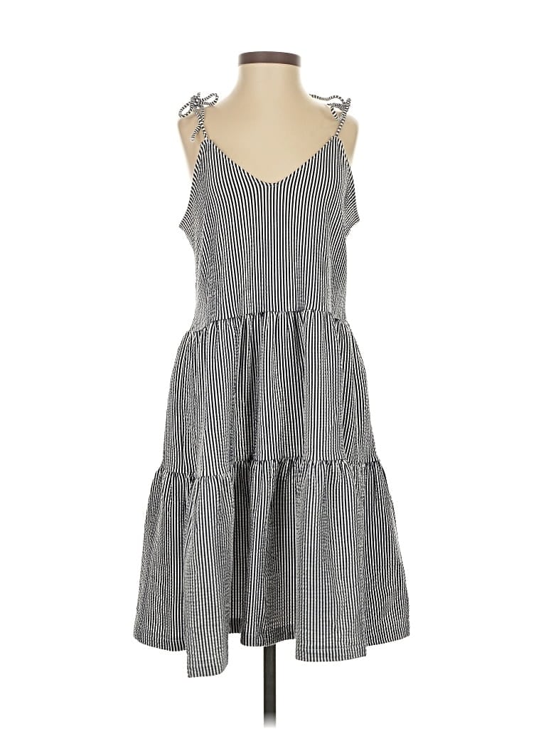 Pre-owned H&m L.o.g.g. Casual Dress In Gray