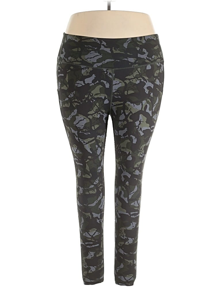 Pre-owned Baleaf Sports Active Pants In Green