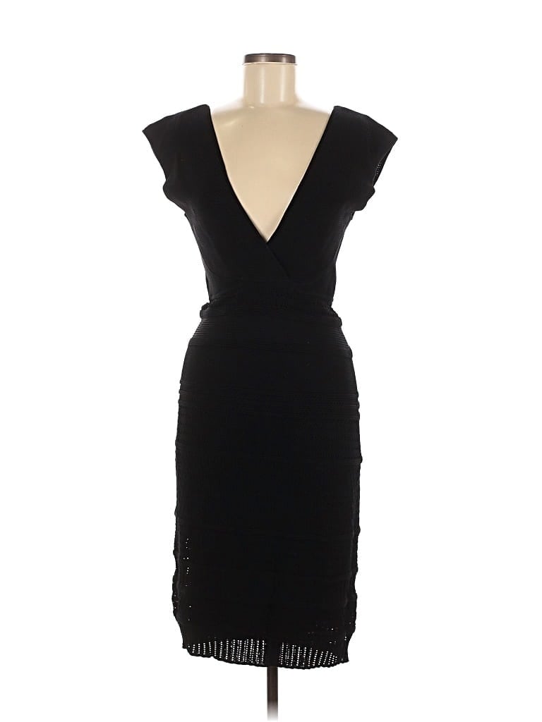 Pre-owned Catherine Malandrino Cocktail Dress In Black