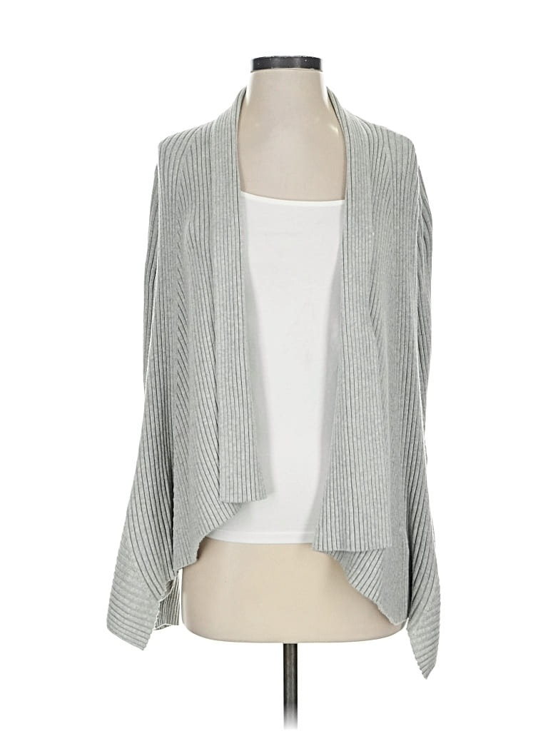 Pre-owned Tommy Bahama Cardigan Sweater In Gray