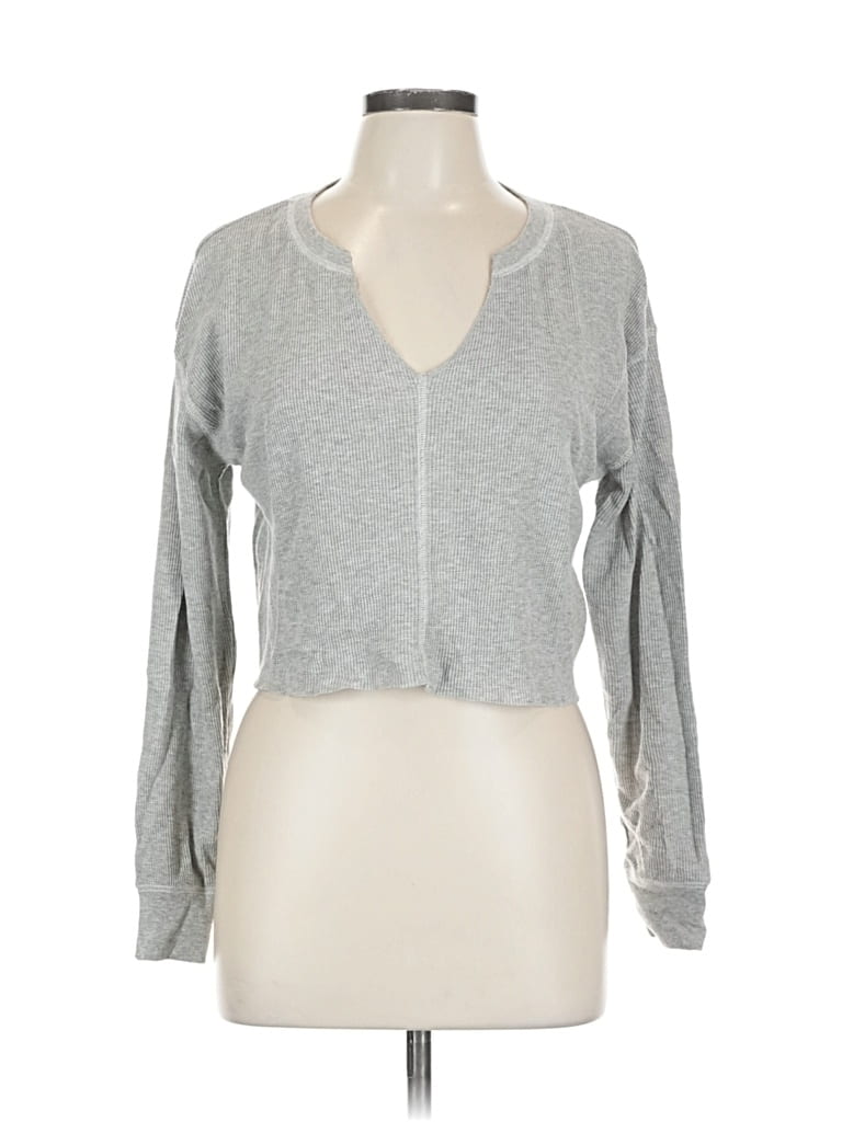 Pre-owned Bp. Cardigan Sweater In Gray