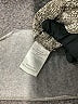 DR2 100% Polyester Metallic Silver 3/4 Sleeve Blouse Size L - photo 8