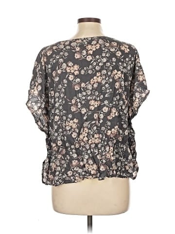 SONOMA life + style Short Sleeve Blouse (view 2)