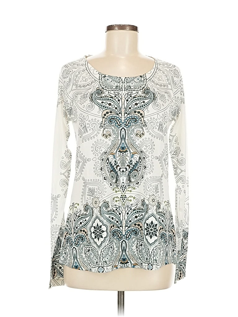 Click to view more detailed imagery on our partner's website Pre-owned Roper Long Sleeve Blouse In White