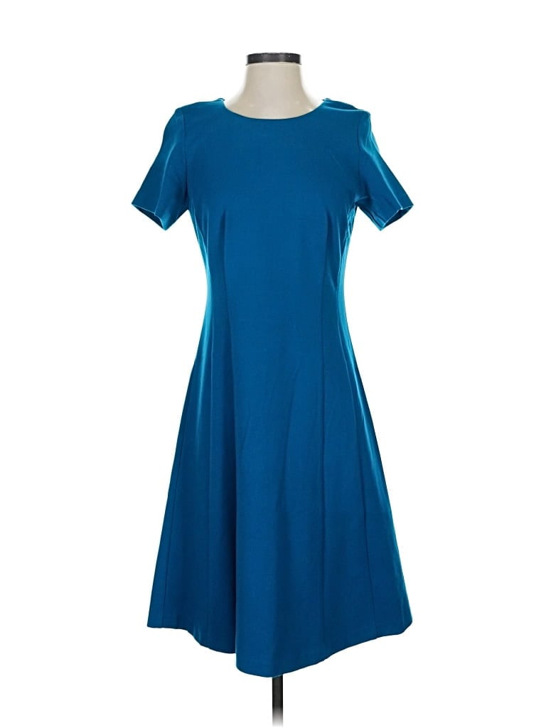Pre-owned Talbots Casual Dress In Blue