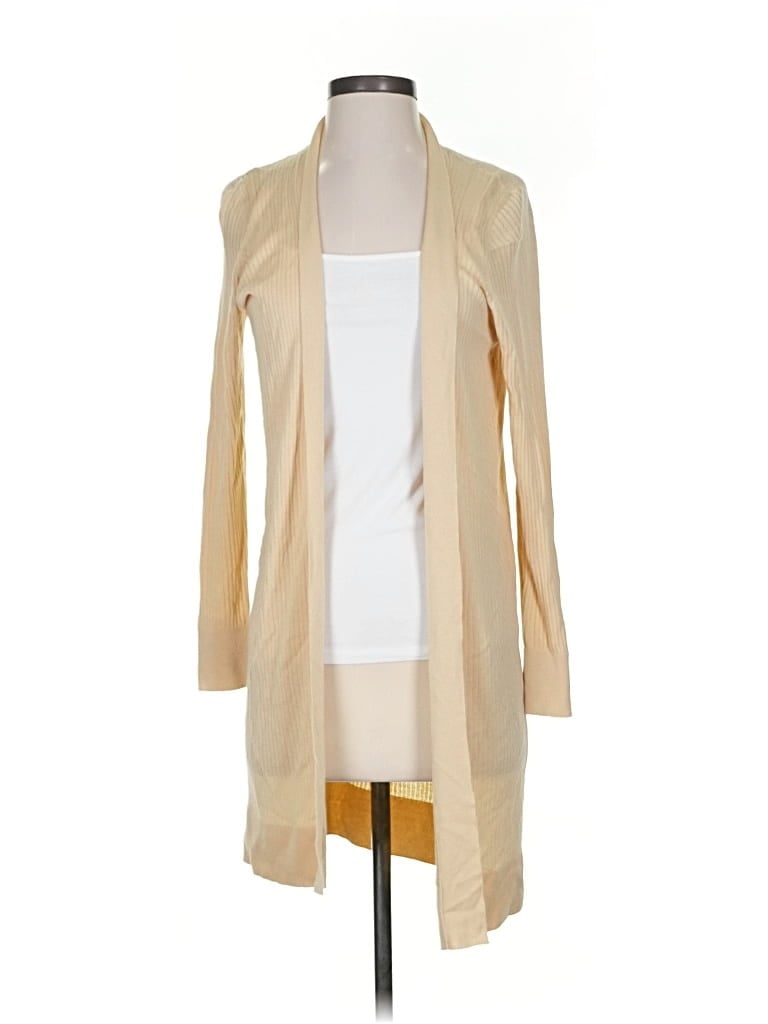 Pre-owned Ann Taylor Loft Kimono In Brown