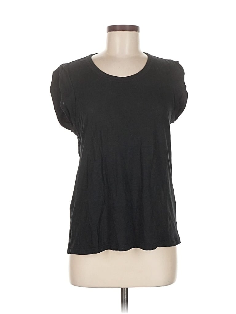 Pre-owned Banana Republic Factory Store Short Sleeve T-shirt In Black