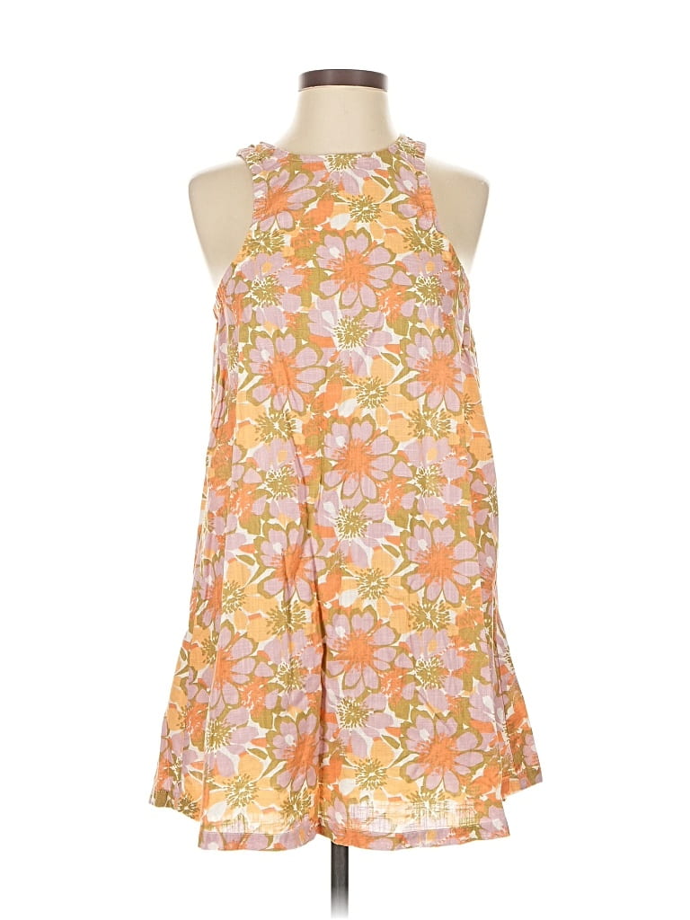 Pre-owned A.n.a. A New Approach Casual Dress In Orange