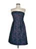 Leifnotes Paisley Blue Cocktail Dress Size 6 - photo 1