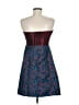 Leifnotes Paisley Blue Cocktail Dress Size 6 - photo 2