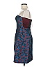 Leifnotes Paisley Blue Cocktail Dress Size 6 - photo 5