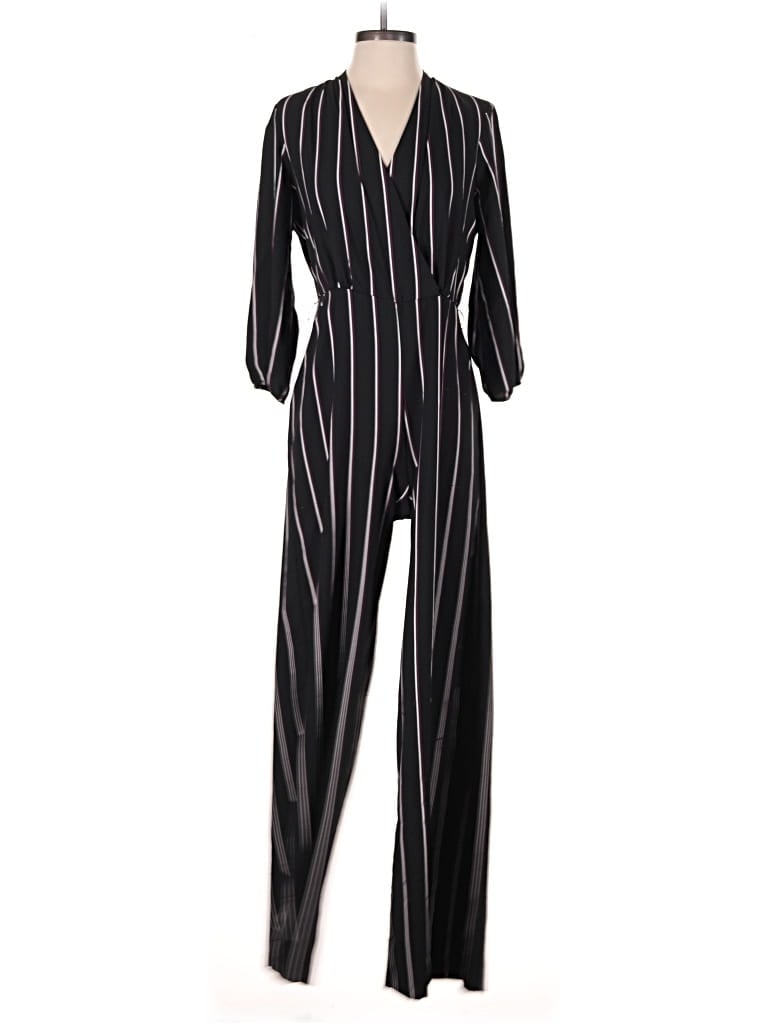Pre-owned Gabby Skye Jumpsuit In Black