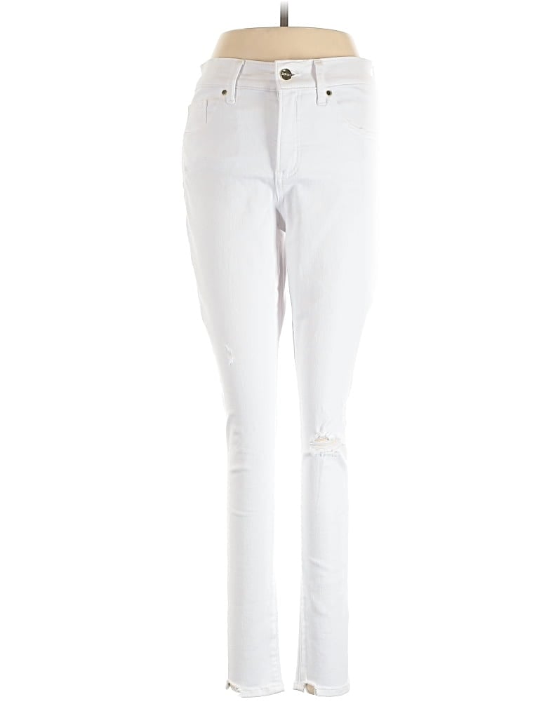 Pre-owned Express Jeans In White