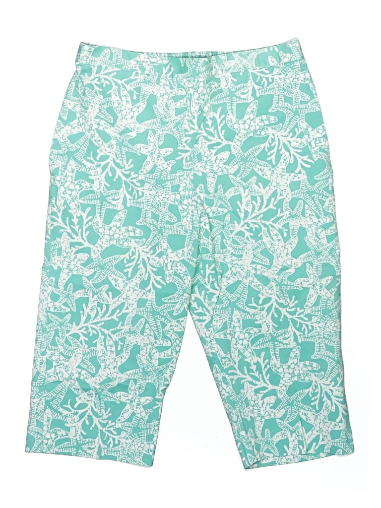 Pre-owned Alfred Dunner Board Shorts In Green