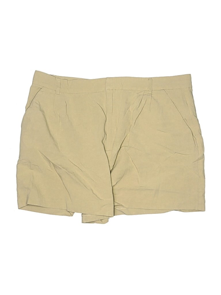 Click to view more detailed imagery on our partner's website Pre-owned Zara Khaki Shorts In Brown
