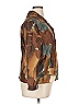 N Touch 100% Polyester Print Brown Jacket Size 16 (petite) - photo 4