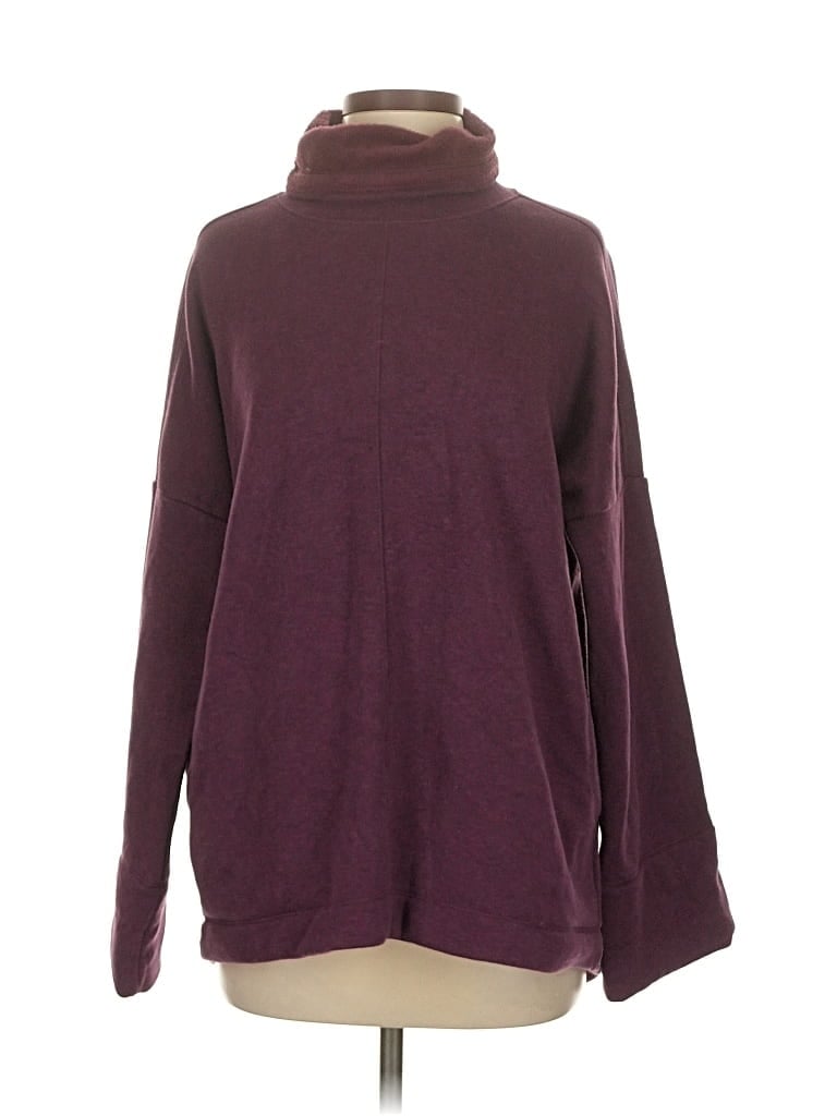 Click to view more detailed imagery on our partner's website Pre-owned Athleta Turtleneck Sweater In Burgundy