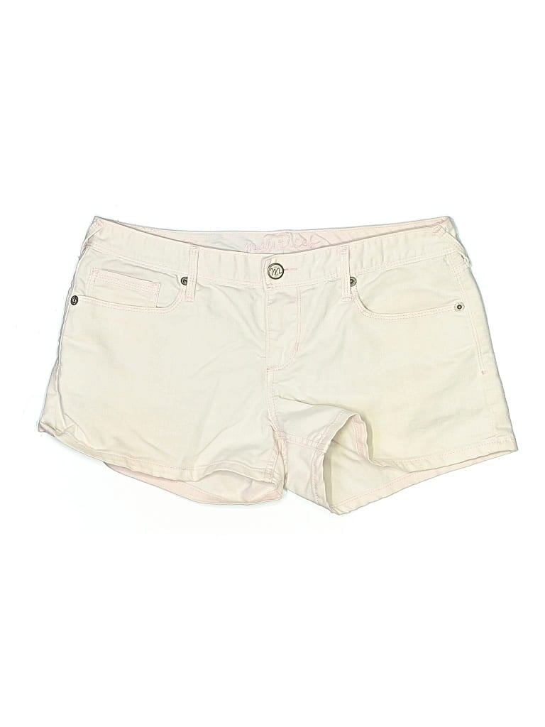 Pre-owned Maurices Denim Shorts In White
