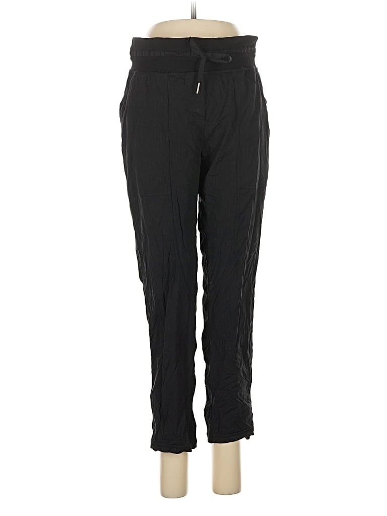 Pre-owned Lululemon Athletica Track Pants In Black