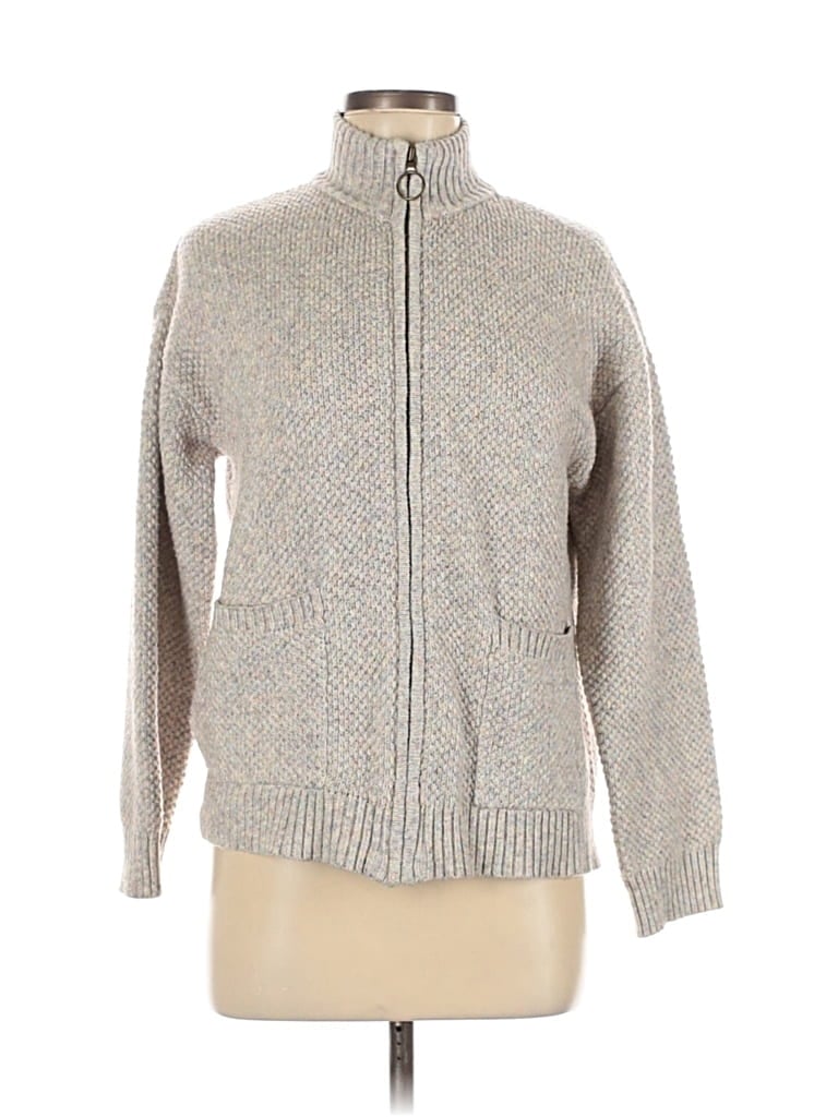 Click to view more detailed imagery on our partner's website Pre-owned Design History Cardigan Sweater In Silver