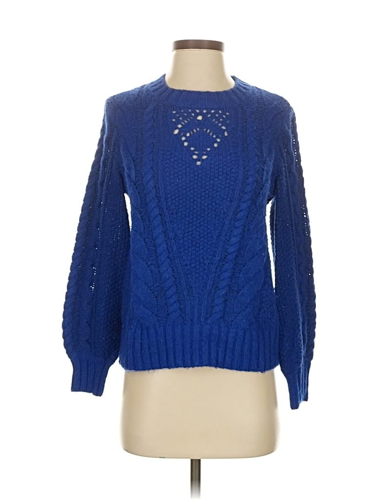 Pre-owned Talbots Pullover Sweater In Blue