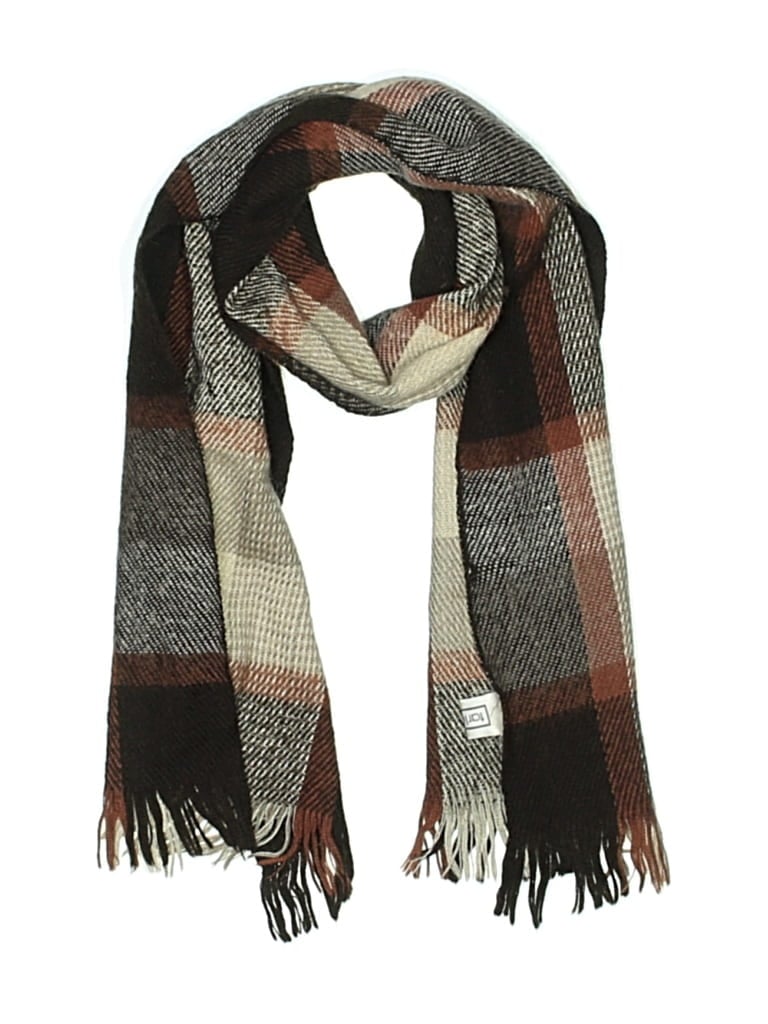 Pre-owned Assorted Brands Scarf In Brown