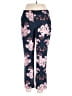 Cynthia Rowley Floral Blue Casual Pants Size 8 - photo 1