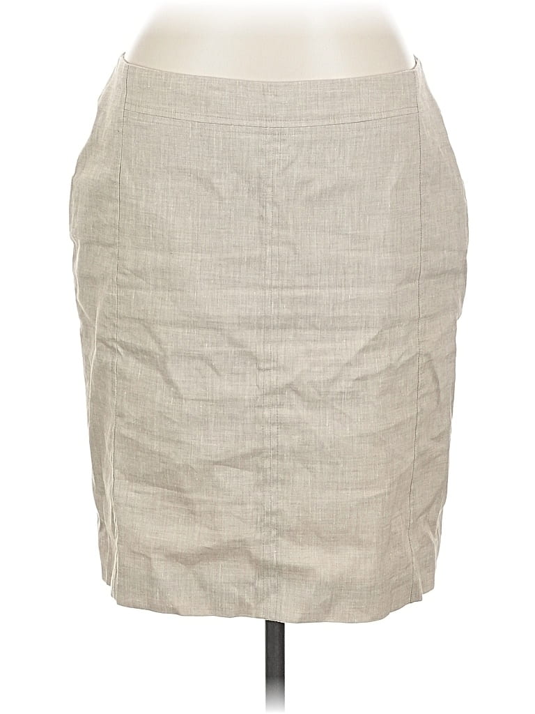 HALOGEN Pre-owned Casual Skirt In Brown