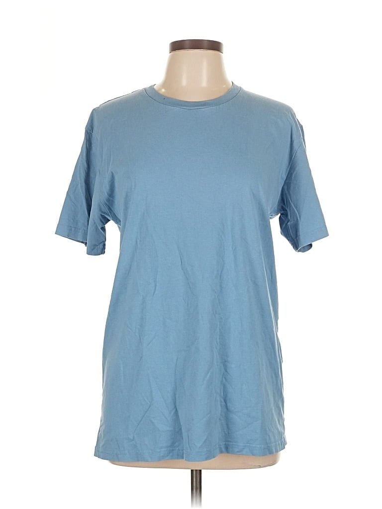 Pre-owned Assorted Brands Short Sleeve T-shirt In Blue
