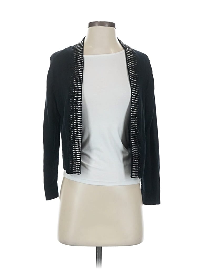 Pre-owned Calvin Klein Kimono In Black