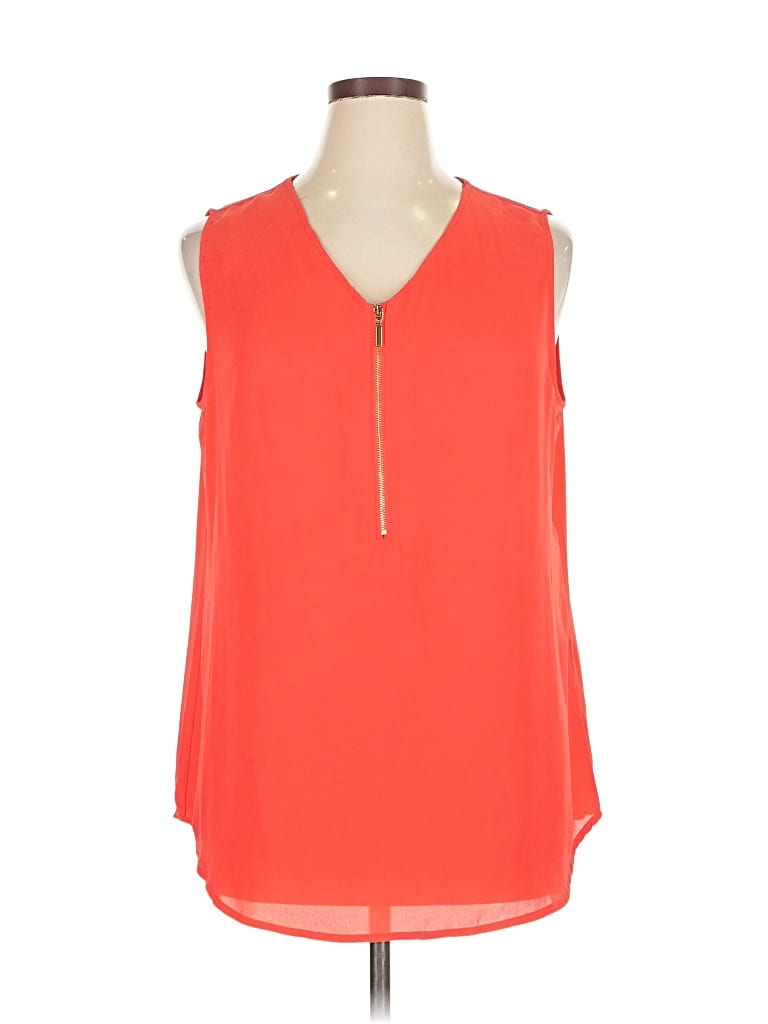Pre-owned Roz & Ali Casual Dress In Orange