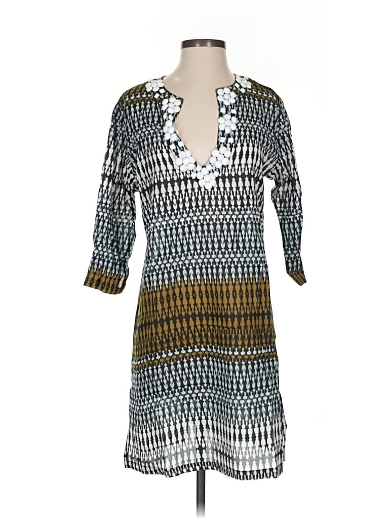 Pre-owned Echo Casual Dress In Gray