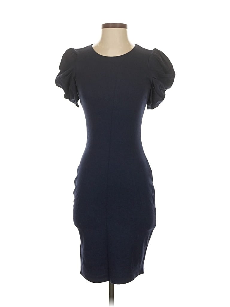 Pre-owned Assorted Brands Cocktail Dress In Blue