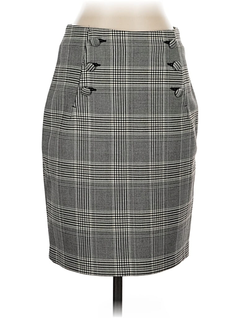 H&M Pre-owned Formal Skirt In Gray