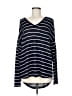 Merona Stripes Blue Pullover Sweater Size M - photo 1