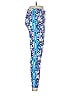 Assorted Brands Floral Blue Leggings Size M - photo 4