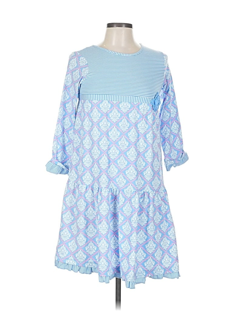 Pre-owned Assorted Brands Casual Dress In Blue