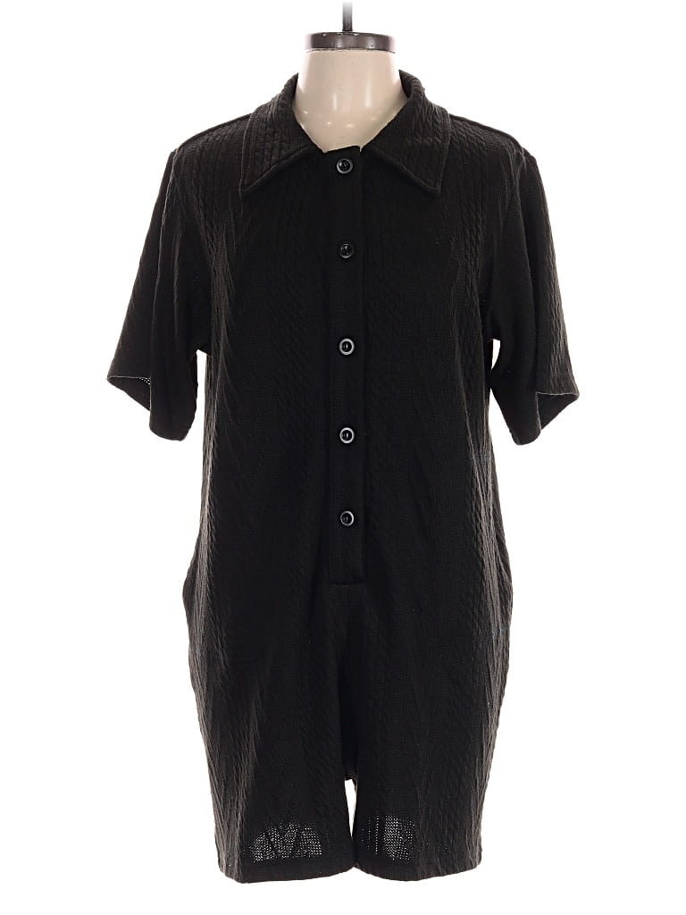 Pre-owned Heyson Romper In Black