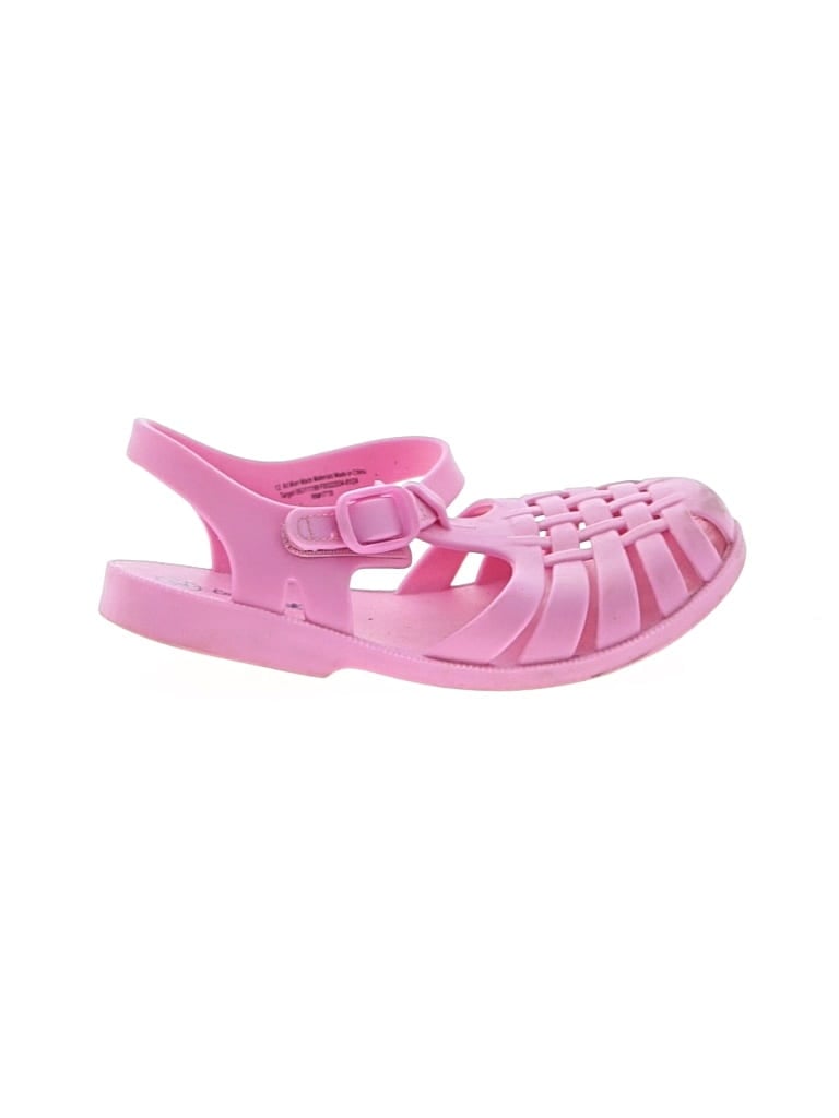 Pre-owned Cat & Jack Kids' Sandals In Pink