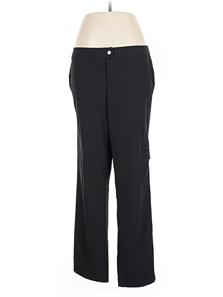 Pre-owned Zenergy By Chico's Dress Pants In Black