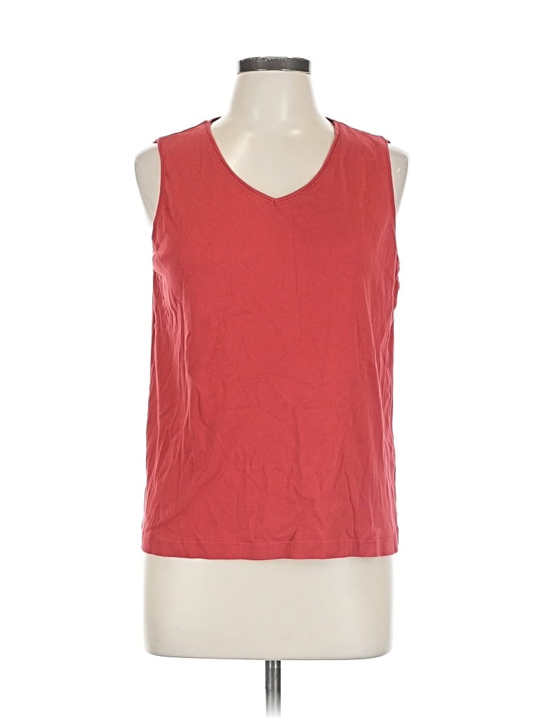 Pre-owned Chico's Sleeveless T-shirt In Red