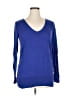 Jennifer Lopez Blue Pullover Sweater Size XL - photo 1