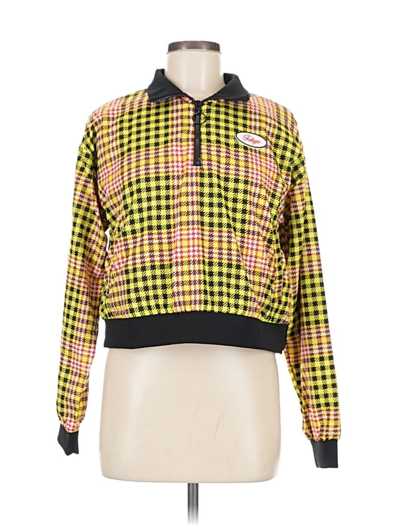 Click to view more detailed imagery on our partner's website Pre-owned Forever 21 Pullover Sweater In Yellow